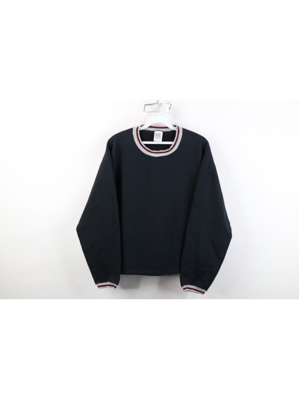 Vintage 90s Russell Athletic Womens Large Faded Boxy Fit Crewneck Sweatshirt